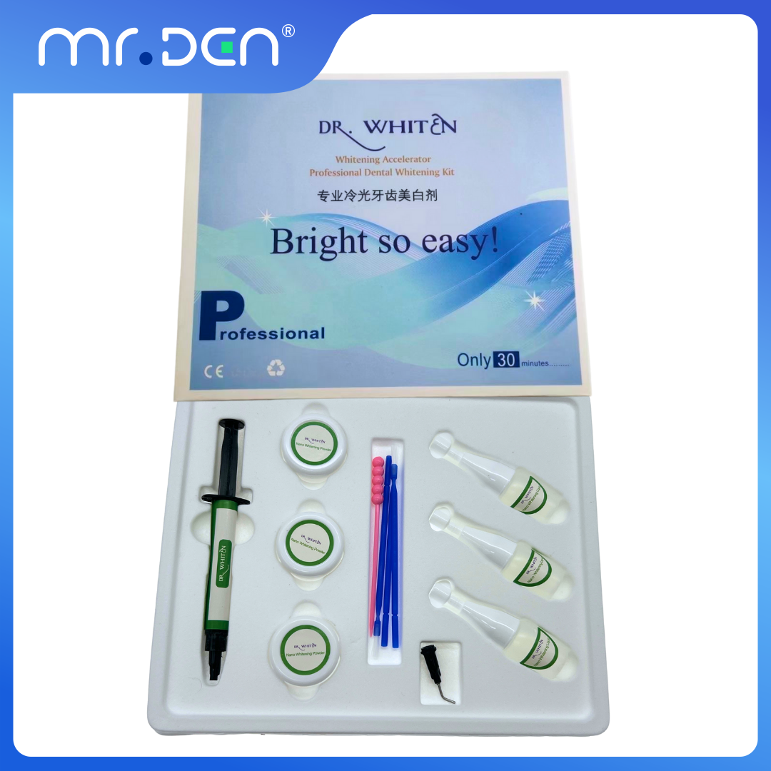 Dr. Whiten 3 Pack Teeth Whiten - Teeth Whitening Kit With Light 评论和价格