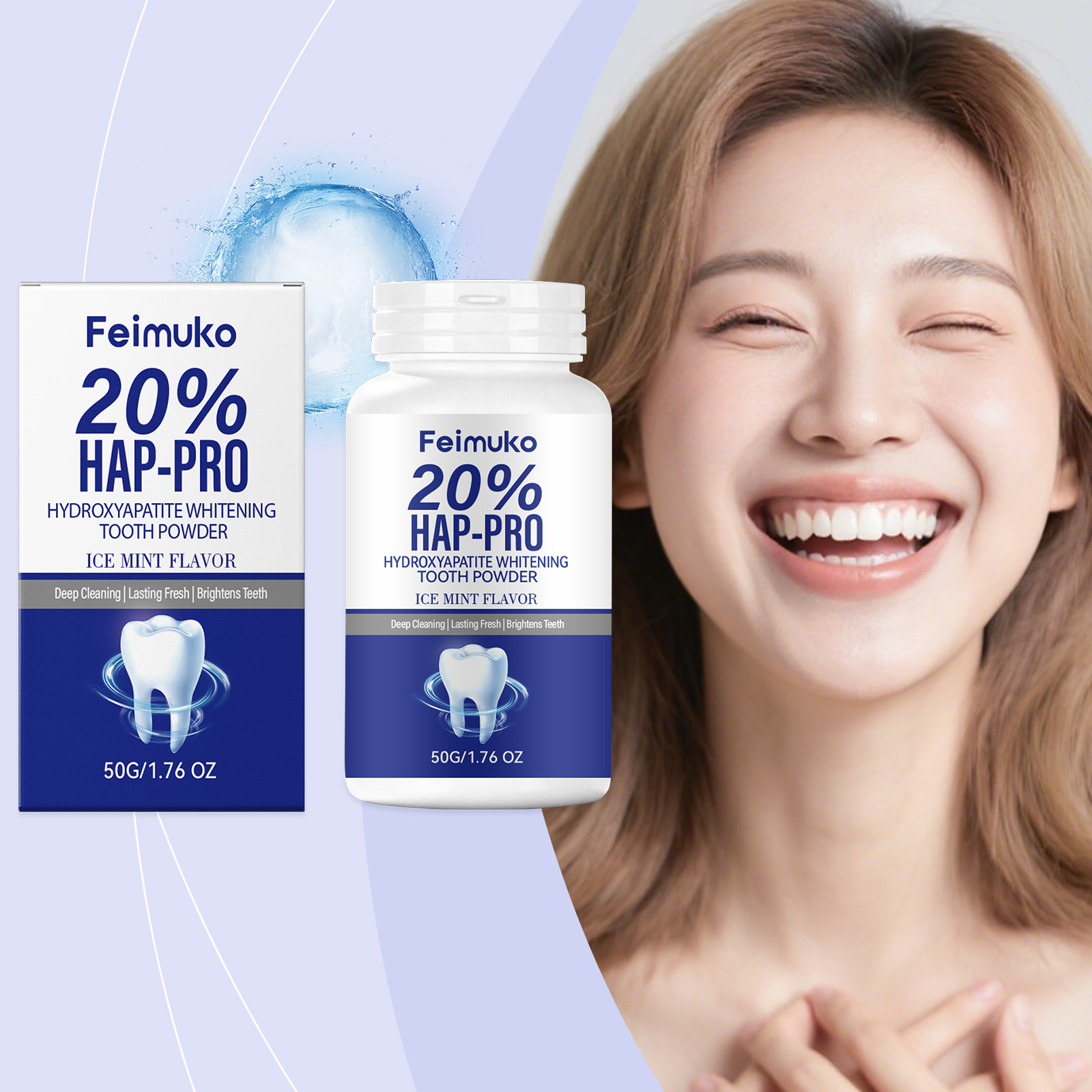 20% Hydroxyapatite Tooth Powde - Teeth Whitening Diy 评论和价格