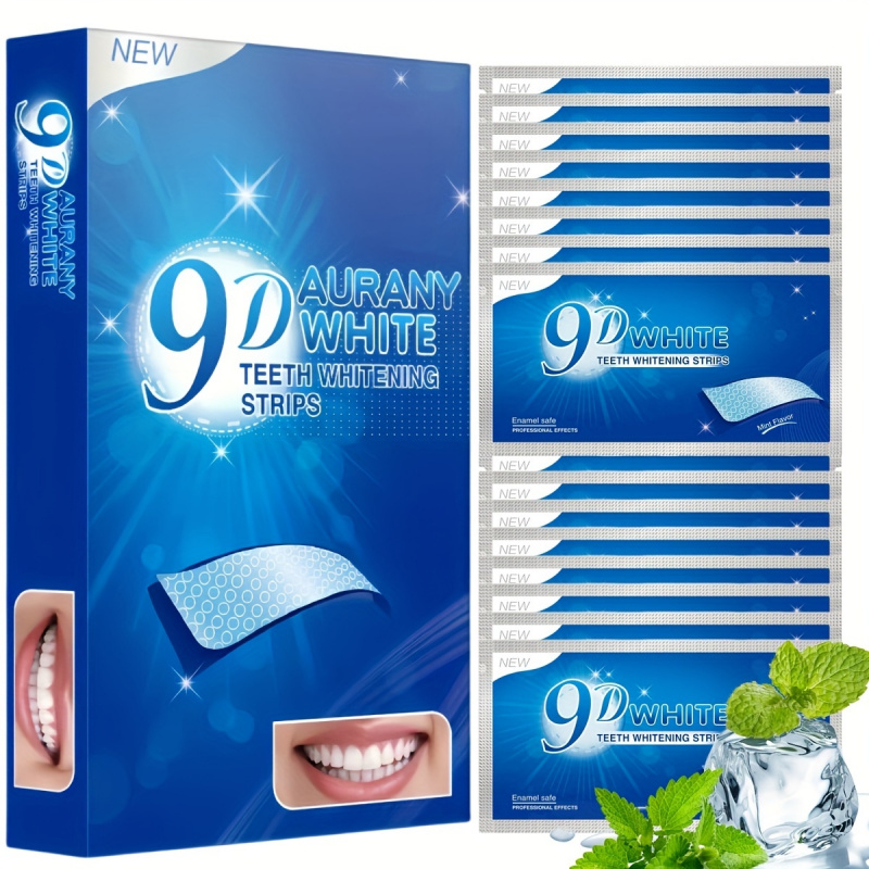 21 Pairs of 9D Aurany White Te - Teeth Whitening Diy 评论和价格