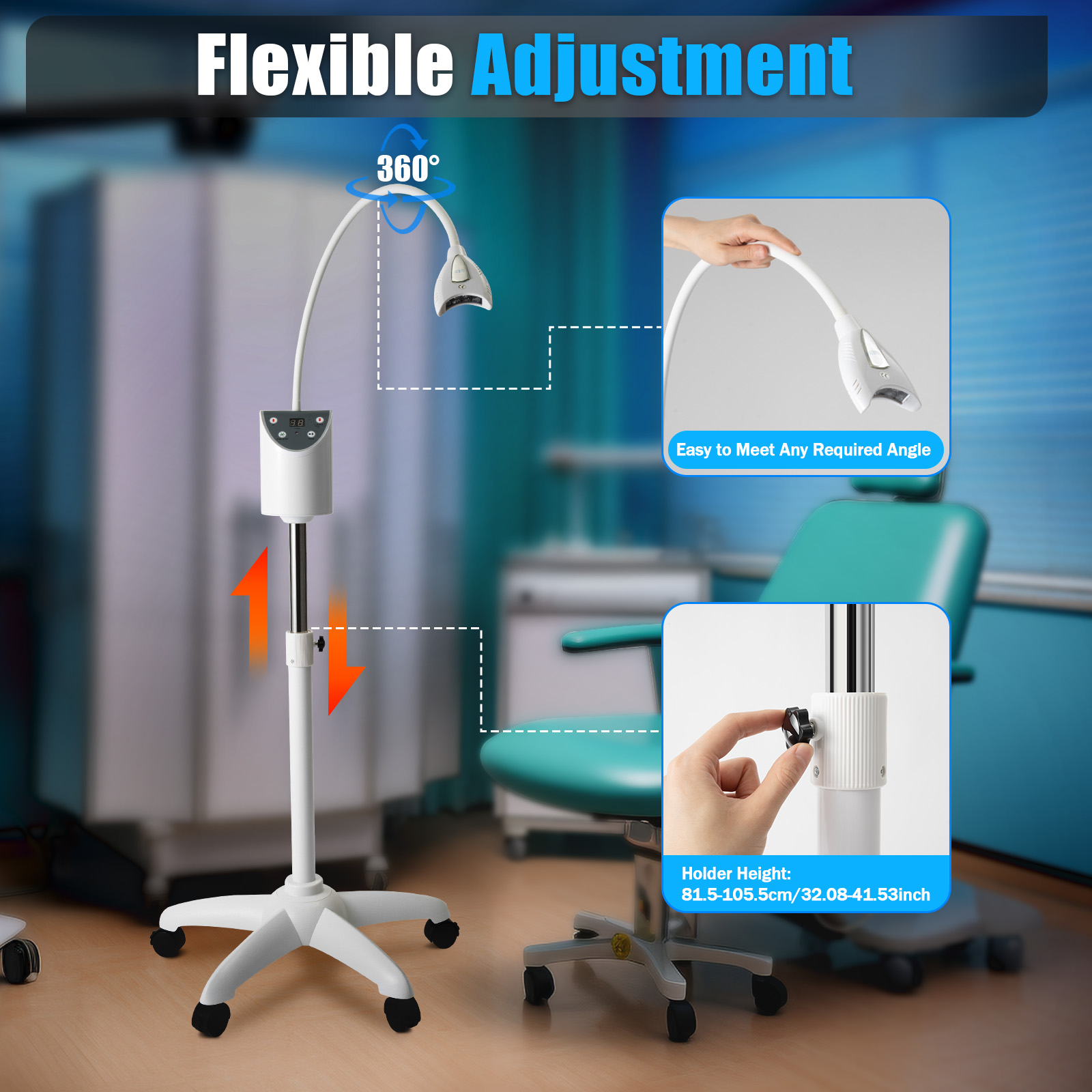 Teeth Whitening Machine Kit, L - Teeth Whitening Bleaching Kit 评论和价格