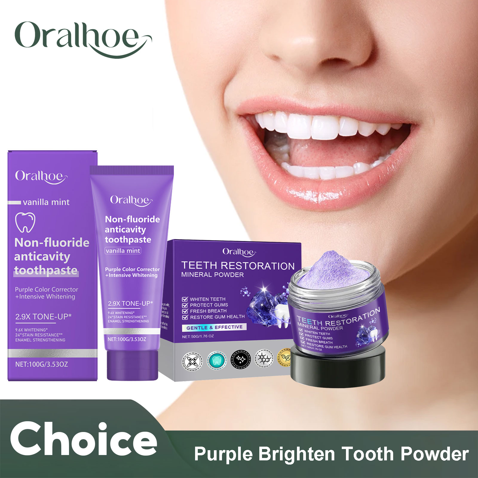 Teeth Restoration Mineral Powd - Teeth Whitening Diy 评论和价格