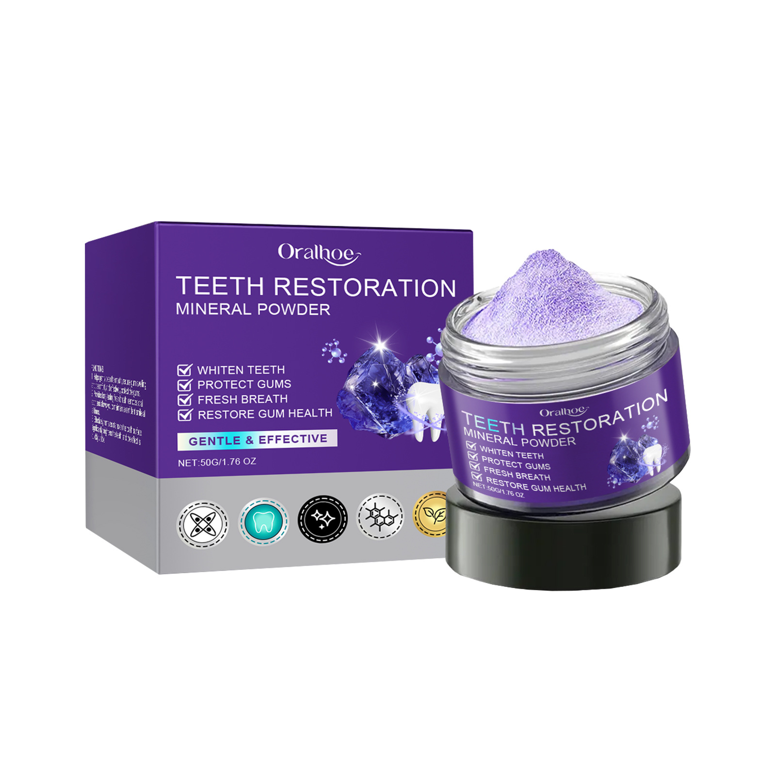 Teeth Restoration Mineral Powd - Teeth Whitening Diy 评论和价格