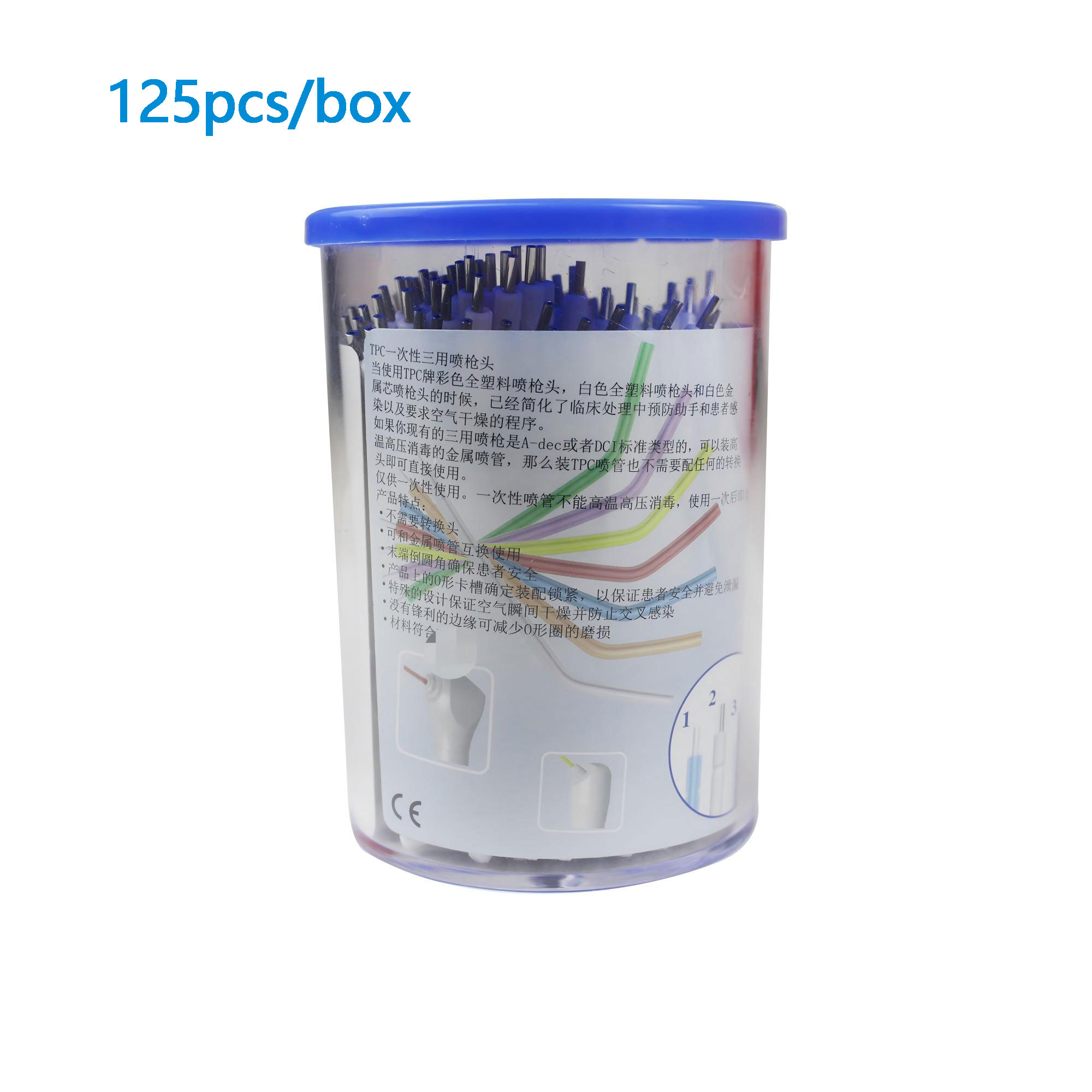 125pcs Dental Air Water Syring - Teeth Whitening Youtube 评论和价格