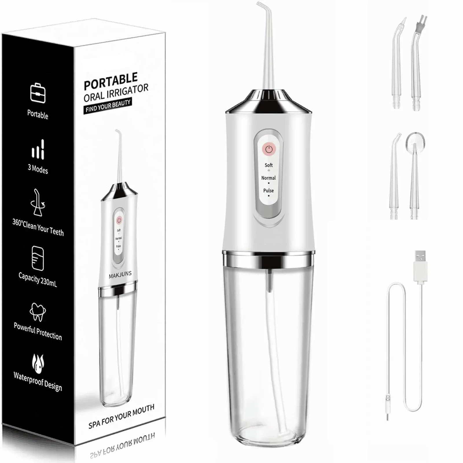 Portable Dental Water Irrigato - Teeth Whitening Laser 评论和价格
