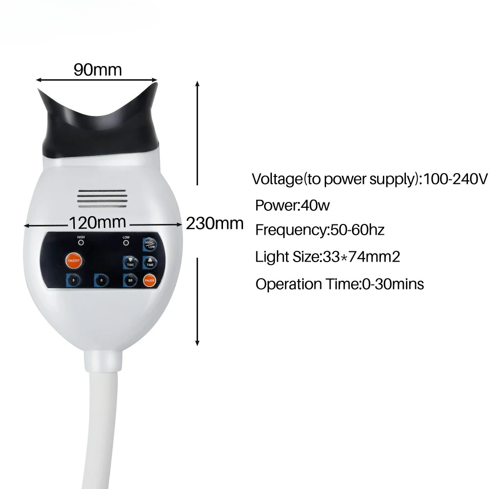 Adjustable 3 Colors LED Teeth  - Teeth Whitening Led 评论和价格