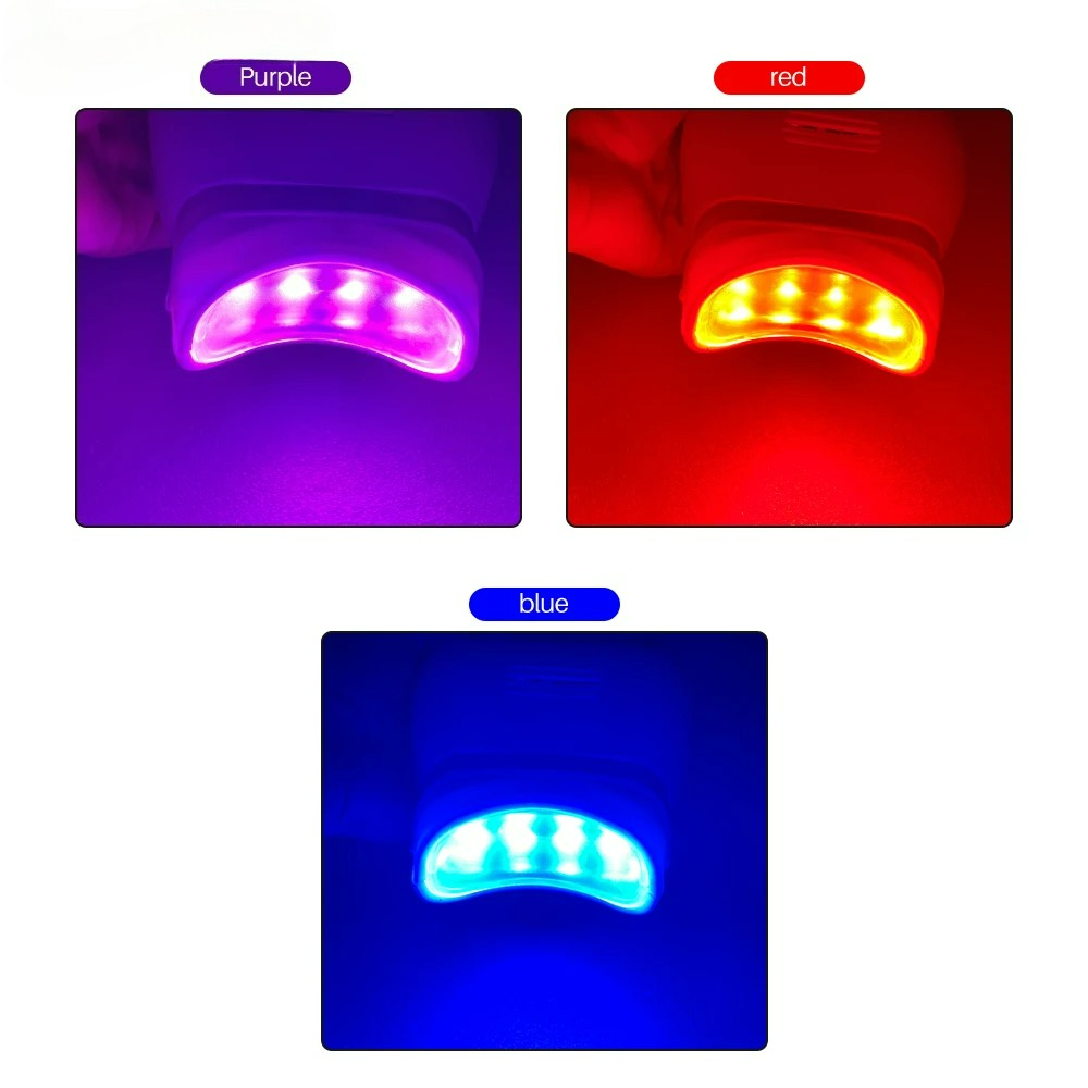 Adjustable 3 Colors LED Teeth  - Teeth Whitening Led 评论和价格