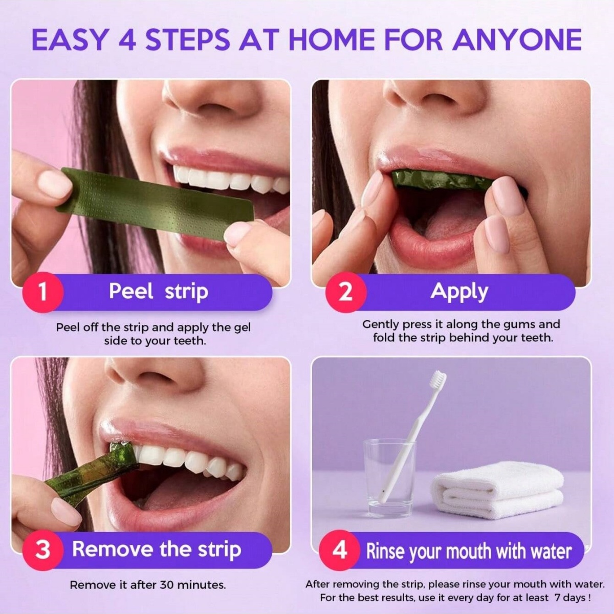 Deluxe Whitening Teeth Sticker - Teeth Whitening Diy 评论和价格