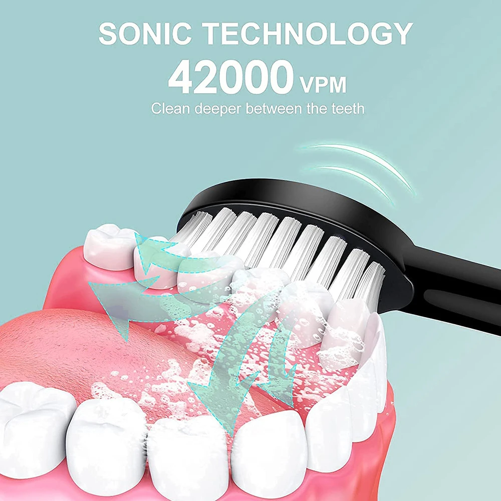Sonic Electric Toothbrush Adul - Teeth Whitening Or Tooth Whitening 评论和价格