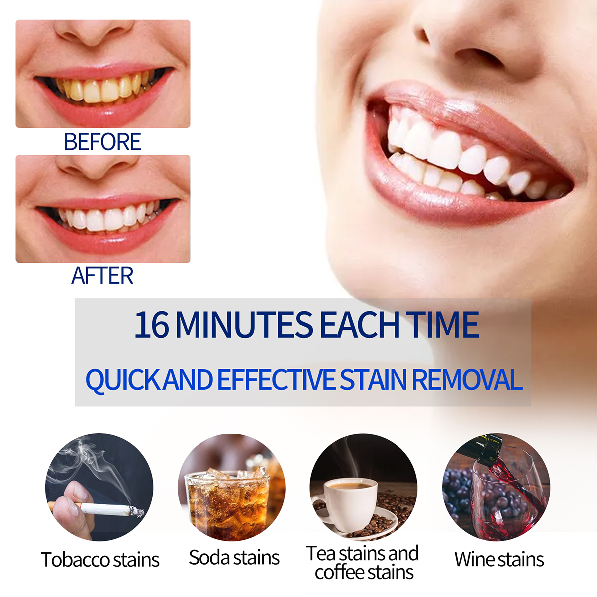 Portable Teeth Whitening Lamp  - Teeth Whitening Kit With Light 评论和价格