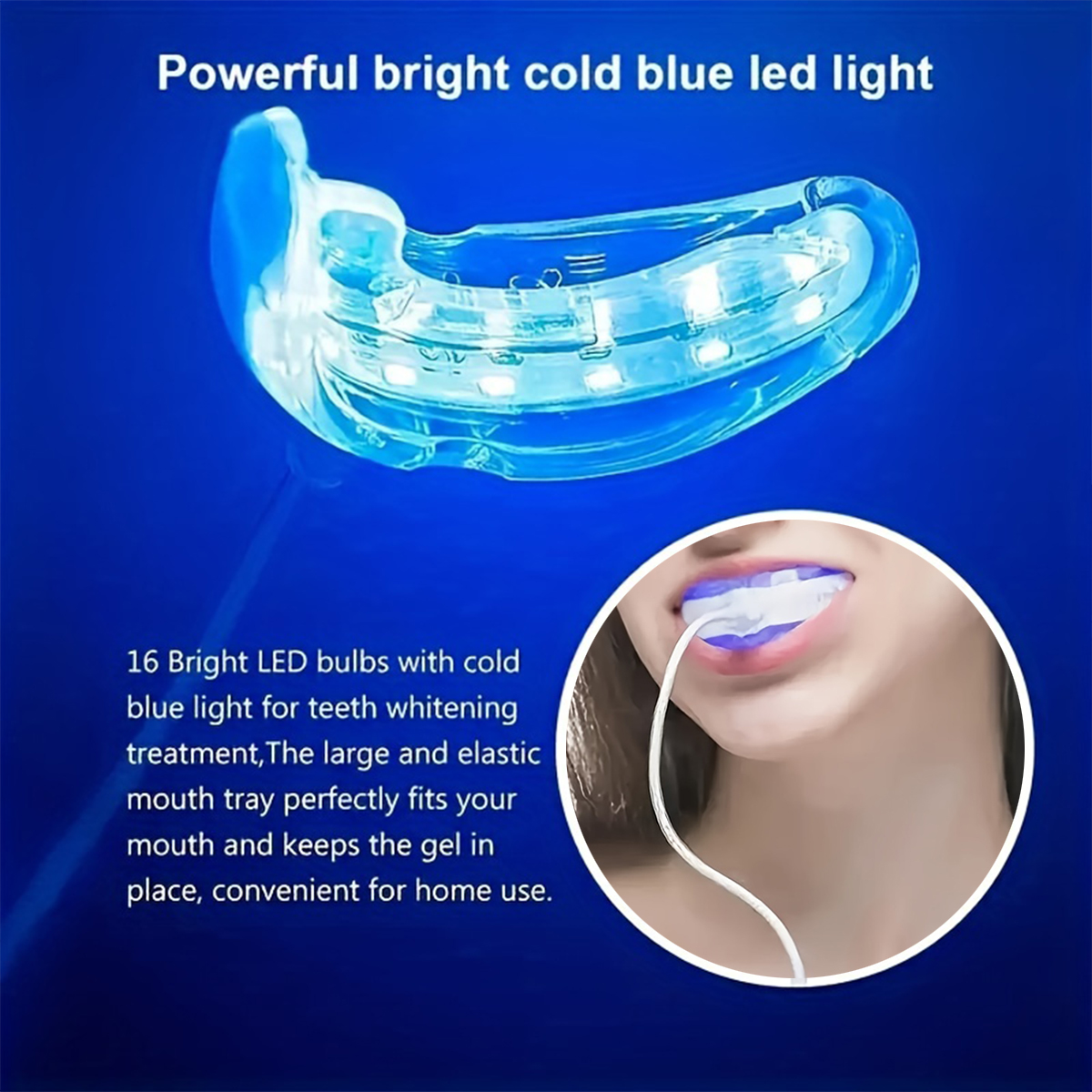 Portable Teeth Whitening Lamp  - Teeth Whitening Kit With Light 评论和价格
