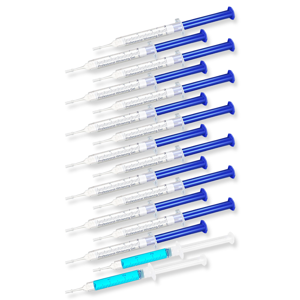 Teeth Whitening Gel Mint Flavo - Teeth Whitening Bleaching Kit 评论和价格