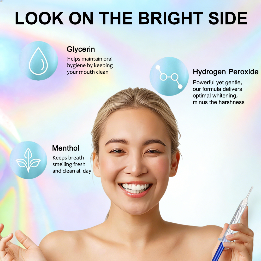 Teeth Whitening Gel Mint Flavo - Teeth Whitening Bleaching Kit 评论和价格