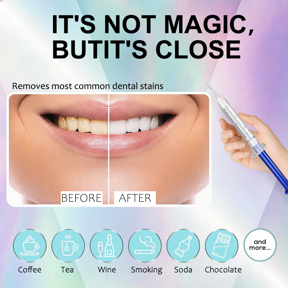 Teeth Whitening Gel Mint Flavo - Teeth Whitening Bleaching Kit 评论和价格